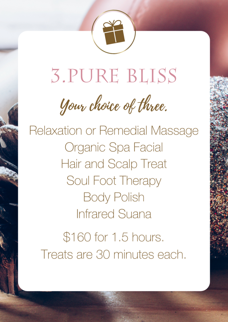 Day Spa Christmas Gift Vouchers Soul Skin Spa