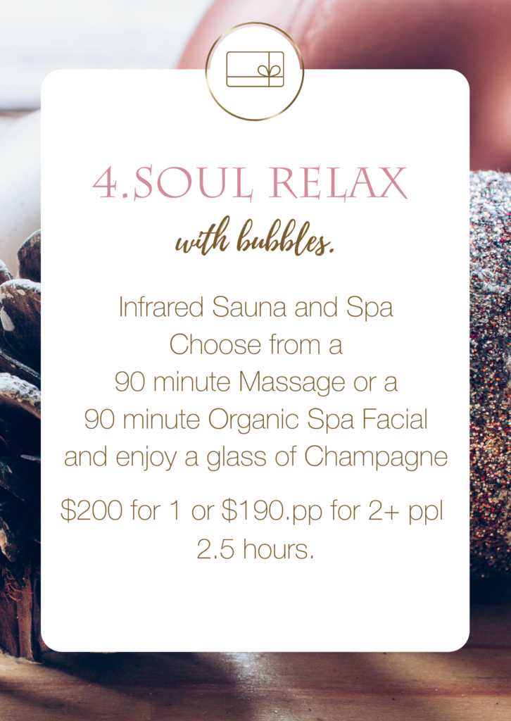Day Spa Christmas Gift Vouchers Soul Skin Spa