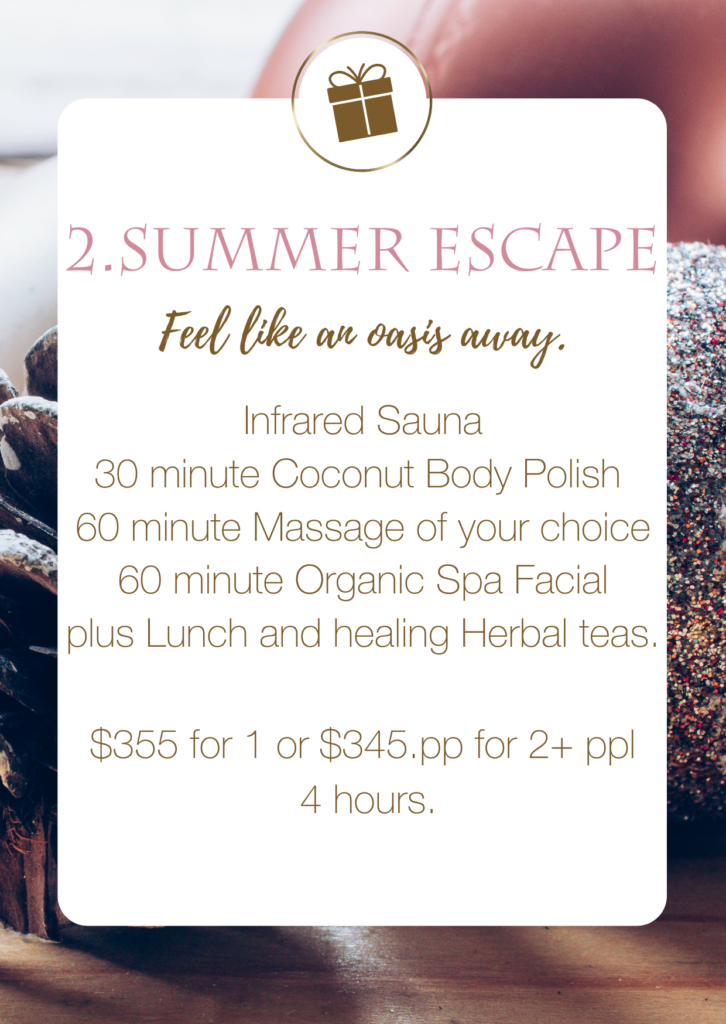 Day Spa Christmas Gift Vouchers Soul Skin Spa