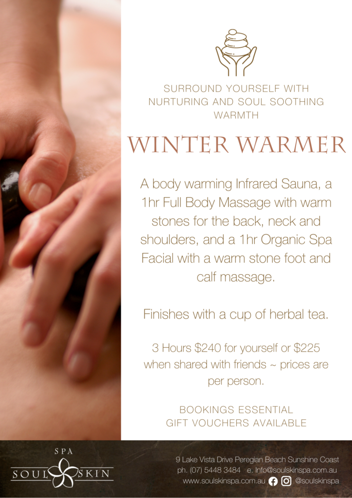Day Spa Special Massage Facial Sauna Winter Stones